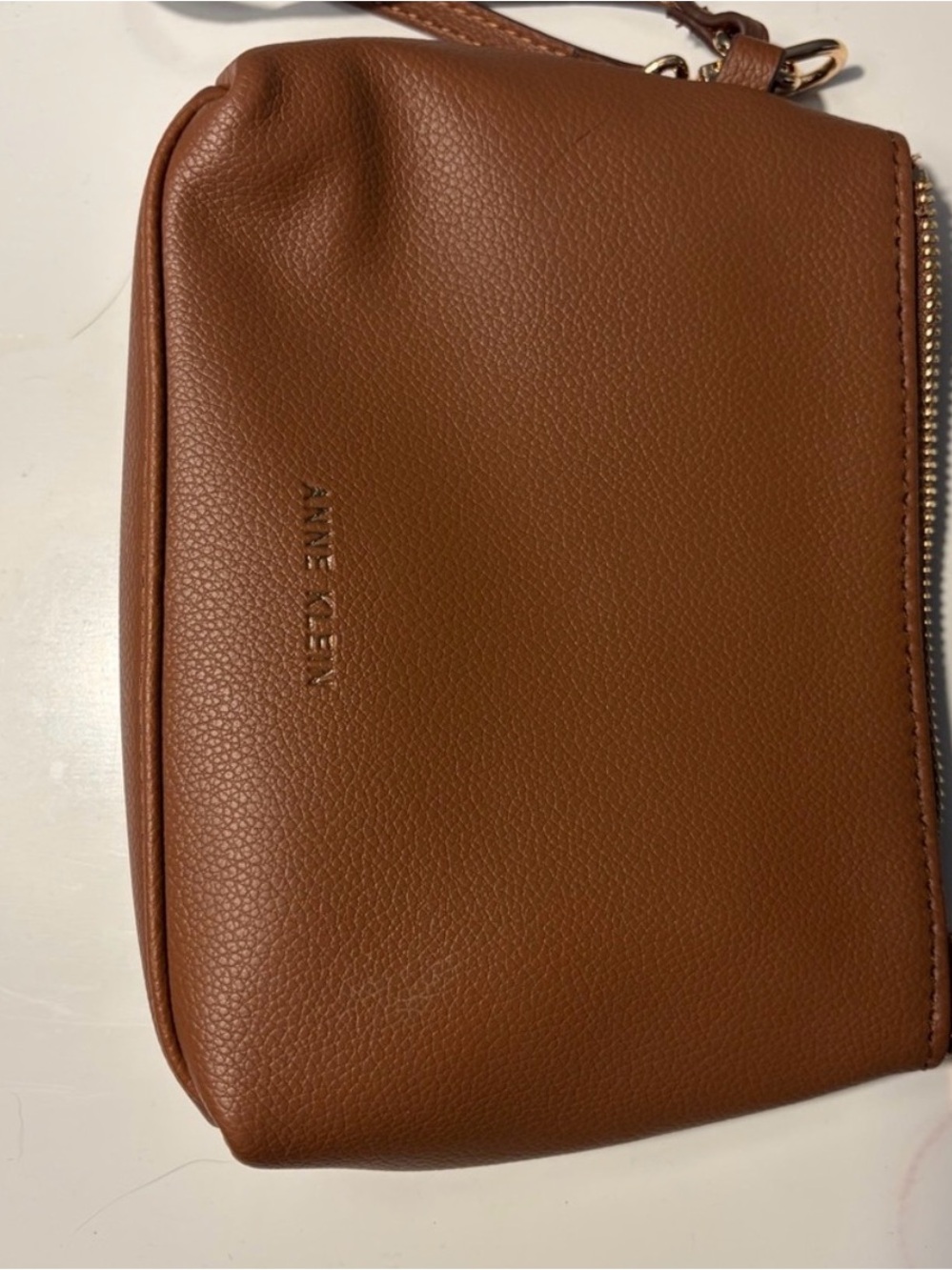 Anne Klein Brown Wristlet Pouch